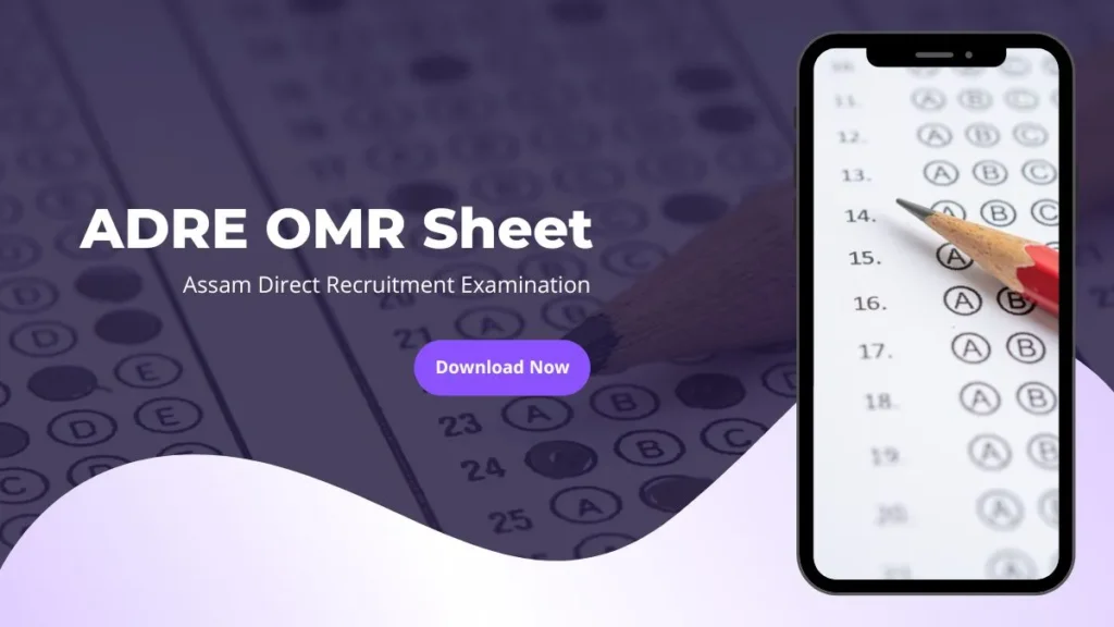 ADRE OMR Sheet Download